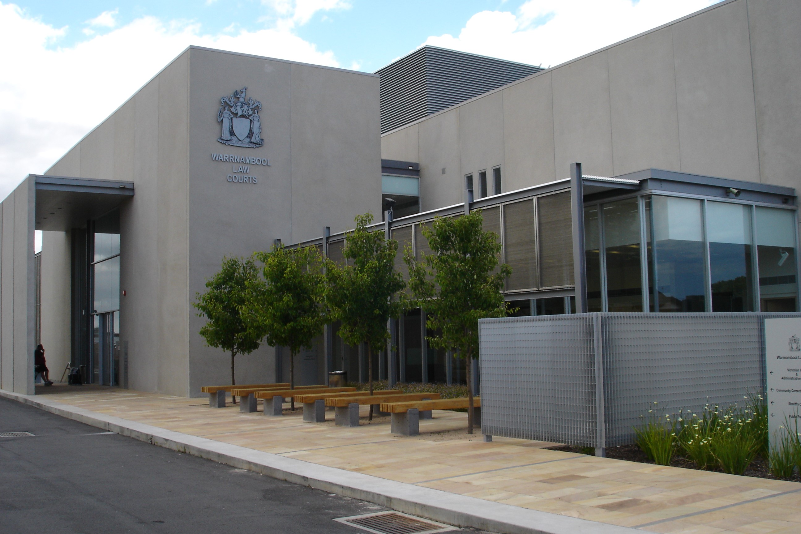 Outside view of Warrnambool Magistrates' Court